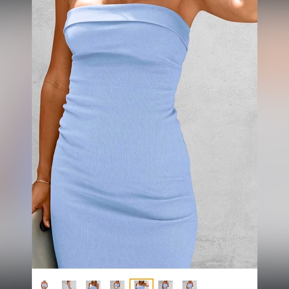 Bodycon Maxi Tube Dress - Picture 4 of 5